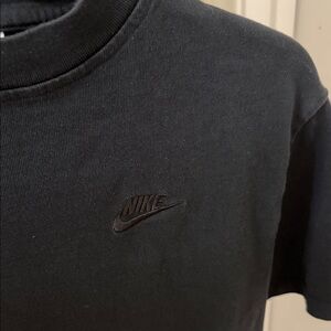 Nike Charcoal Tee with Logo